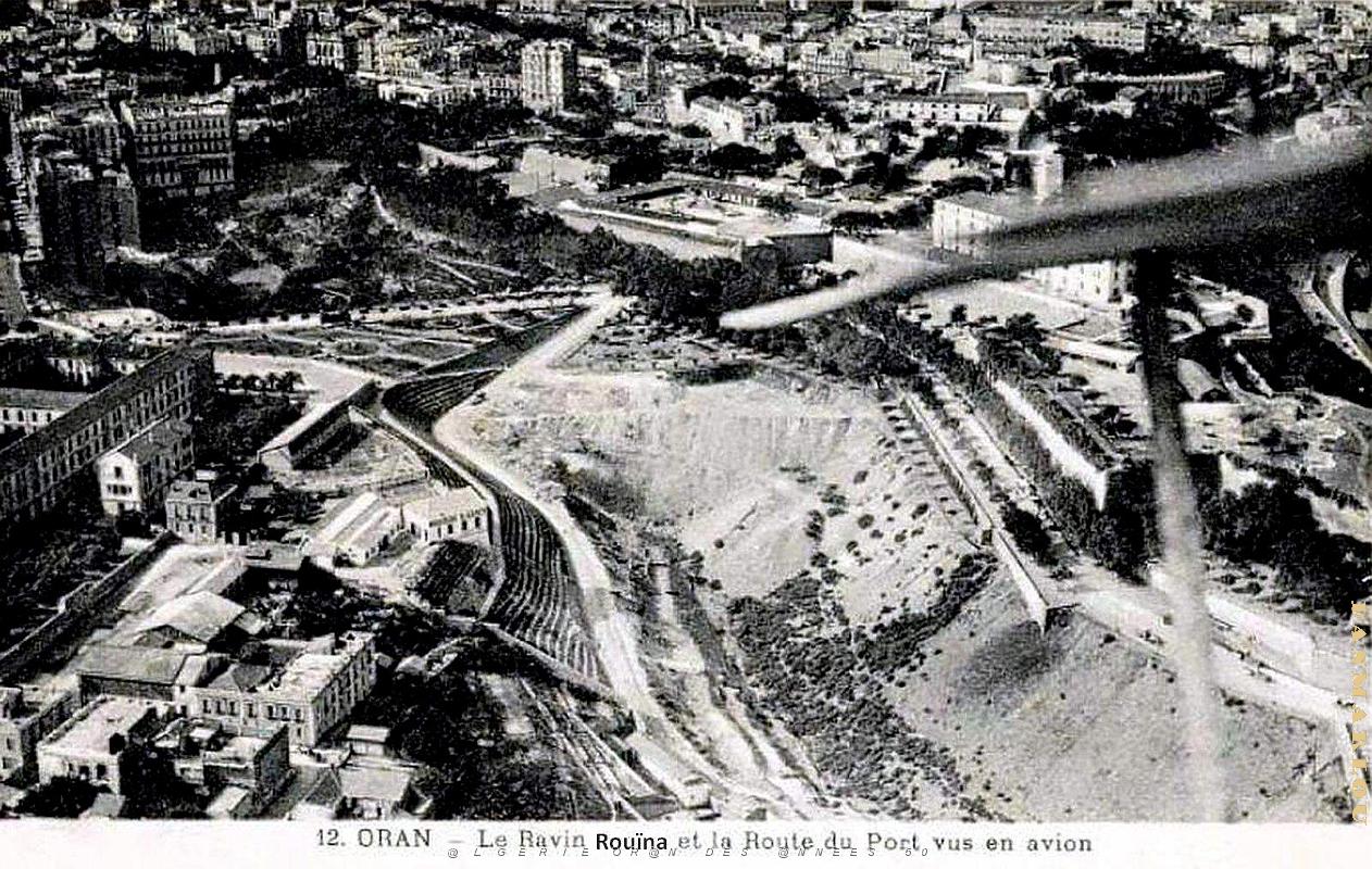 Oran - Ravin Rouina et Route du Port.jpg